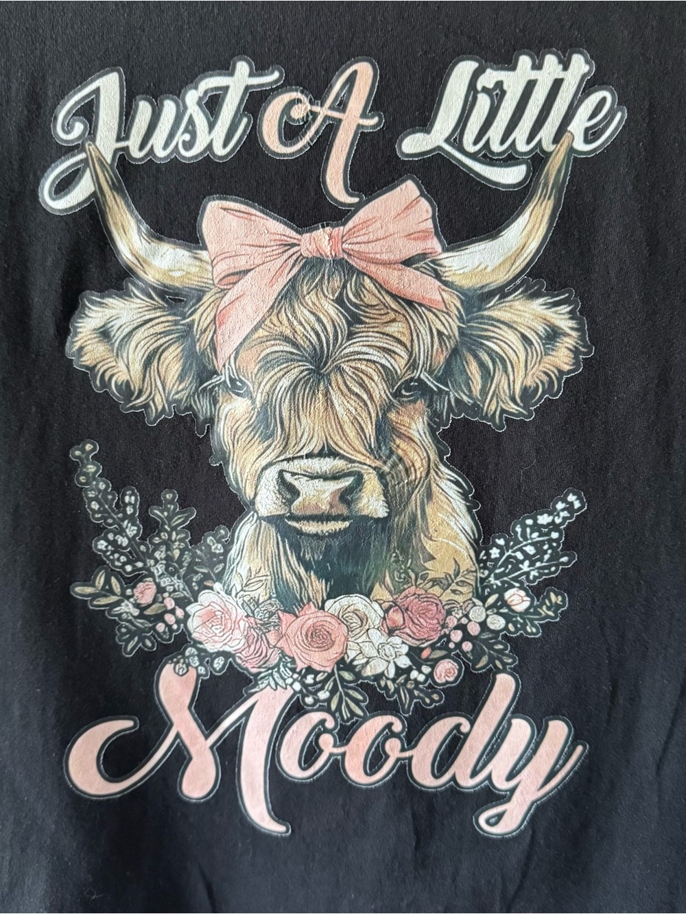 Just a Little Moody tee shirt - Picture 2 of 6